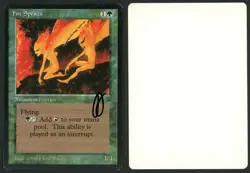 ***Fire Sprites Artist Proof Signed*** MTG Legends Julie Baroh Kid Icarus - Image 1