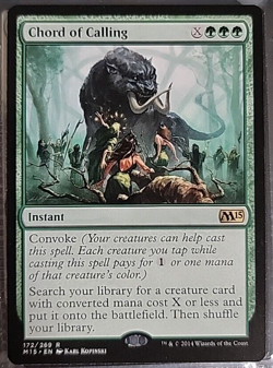 MTG Chord of Calling M15 172/380 Regular Rare - Image 1