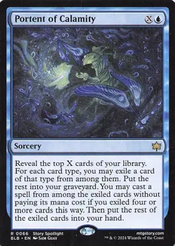 Portent of Calamity Bloomburrow Regular - Image 1