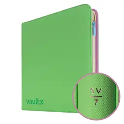Vault x 12 Pocket Exo-Tec Zip Binder SV7 Pokemon Stellar Crown New Free Shipping - Image 1