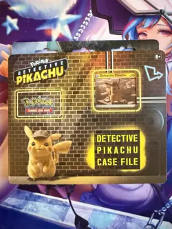 2019 Pokemon Sun & Moon 3-Pack Detective Pikachu Case File Blister *Sealed* - Image 1