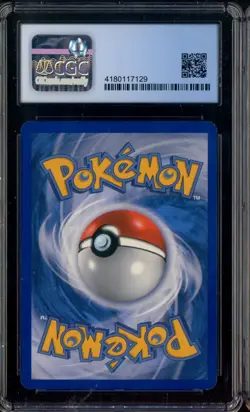 2010 Pokemon Heartgold Soulsilver Cracked Ice Holo #7/123 Ninetales CGC 7 - Image 2