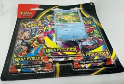 Pokemon Mega Evolution 3 Pack - Blister Factory Sealed (Psyduck) - Image 3