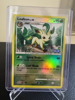 Leafeon LV.40 24/100 Majestic Dawn Platinum Promo Pokemon Reverse Holo Foil - Image 1