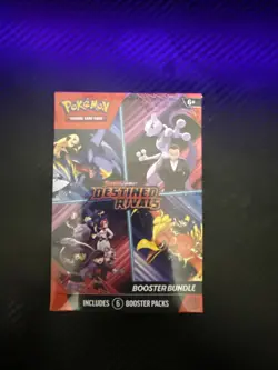 Destined Rivals Booster Bundle - Pokemon TCG Scarlet and Violet FACTORY SEALED - Image 1