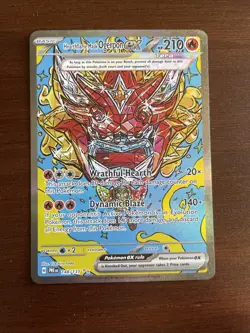 Pokemon TCG Hearthflame Mask Ogerpon ex SIR 148/131 SV: Prismatic Evolutions NM - Image 1