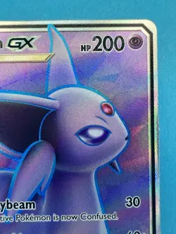 ESPEON GX 2017 Pokemon Sun & Moon Full Art Ultra Rare Espeon GX #140/149 - Image 2