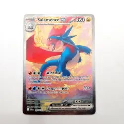 Pokemon TCG: Journey Together Salamence ex 187/159 SIR NM - Image 1