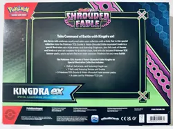 Pokemon Shrouded Fable Kingdra Ex Special Illustration Collection Sealed New - Image 3