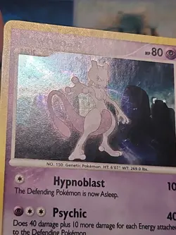 Pokemon Mewtwo LV. 42 11/146 (MP)Holo Rare 2008 Diamond & Pearl Legends Awakened - Image 2