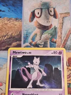 Pokemon Mewtwo LV. 42 11/146 (MP)Holo Rare 2008 Diamond & Pearl Legends Awakened - Image 4