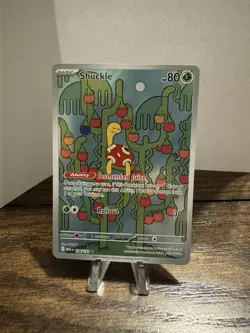Pokemon TCG Shuckle 136/132 Mega Evolution Full Art IR Illustration Rare English - Image 1