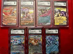 Pokemon TCG CGC Graded Slab Lot - Image 1