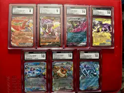 Pokemon TCG CGC Graded Slab Lot - Image 2