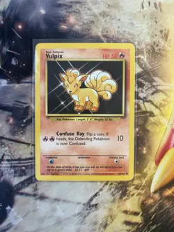 Pokemon TCG Vulpix Base Set 68/102 Regular Unlimited Common - Image 3