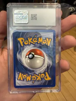 Pokemon Pikachu 13/17 Pop Series 4 Non Holo CGC 10 GEM MINT Scratch On Back Slab - Image 2