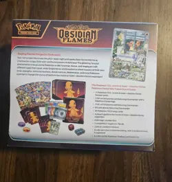 Obsidian Flames - Pokemon Center Exclusive - ETB - Factory Sealed - NEW - Image 3