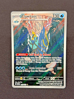 Clawitzer 141/132 Illustration Rare - ME01: Mega Evolution Pokemon TCG - NM - Image 1