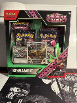 Pokemon Shrouded Fable SV6.5 Kingambit Illustration Collection SV6.5 New Sealed - Image 1