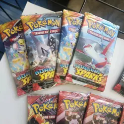 POKEMON TCG booster Lot of 10 - Destined Rivals, Raging Sparks, Stellar (SEALED) - Image 2