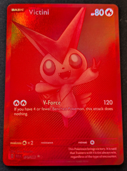 Victini Red RARE 171/086 Pokemon English White Flare Black Bolt PACK FRESH - Image 2
