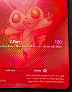 Victini Red RARE 171/086 Pokemon English White Flare Black Bolt PACK FRESH - Image 3