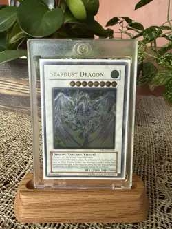 Yu-Gi-Oh! TCG Stardust Dragon TDGS-EN040 Ultimate Rare Unlimited - Image 3