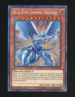 Yugioh LCKC Blue-Eyes Shining Dragon 1st Edition Secret Rare - Image 1