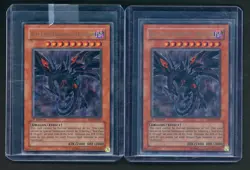 Lot 2 Yugioh SD Red-Eyes Darkness Dragon 1st Ultra - Image 1