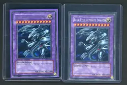 Lot 2 Yugioh Blue-Eyes Ultimate Dragon Secret Ultra Limited - Image 1