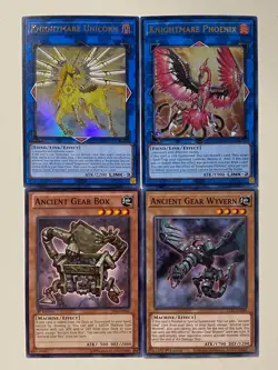 Yugioh Ancient Gear Deck Frame Wyvern Catapult Hound Reactor Dragon - Free Pack - Image 3