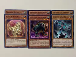 Yugioh Ancient Gear Deck Frame Wyvern Catapult Hound Reactor Dragon - Free Pack - Image 5