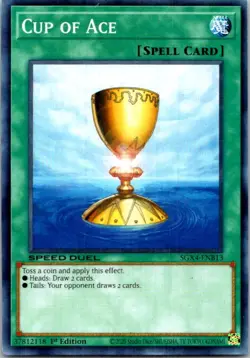 Cup of Ace SGX4-ENB13 Yu-Gi-Oh! NM 1st Edition - Image 1