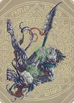 Kutzil, Malamet Exemplar Art Card - 50 / English / Near Mint - Image 1