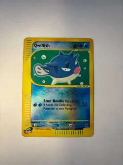 Reverse Holo Qwilfish 127/165 Expedition Base Set Reverse Holo - Pokemon Card - Image 1