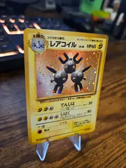 Magneton Holo Rare Base Set Vintage Japanese Pokemon Card NM - Image 2