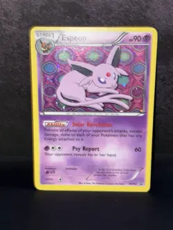 Espeon Pokemon Card Holo Holographic Black & White BW92 Promo - Image 1