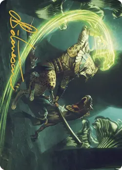 Contest of Claws Art Card (Gold-Stamped Signature) - 72 / English / Near Mint - Image 1