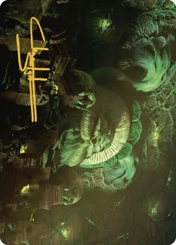 The Mycotyrant Art Card (Gold-Stamped Signature) - 35 / English / Near Mint - Image 1