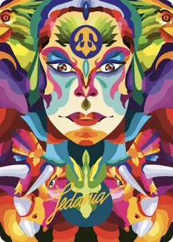 Roar of the Fifth People Art Card (Gold-Stamped Signature) - 63 / English / Nea - Image 1