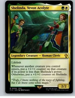 MTG - Shelinda, Yevon Acolyte Commander: Final Fantasy Regular - Image 1