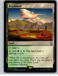MTG - Brushland Commander: Final Fantasy Regular - Image 1