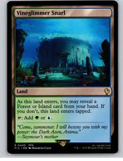 MTG - Vineglimmer Snarl Commander: Final Fantasy Regular - Image 1