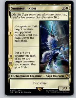 MTG - Summon: Ixion Commander: Final Fantasy Regular - Image 1