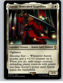 MTG - Auron, Venerated Guardian Commander: Final Fantasy Regular - Image 1