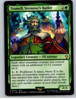 MTG - Tromell, Seymour's Butler Commander: Final Fantasy Regular - Image 1