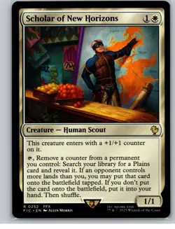 MTG - Scholar of New Horizons Commander: Final Fantasy Regular - Image 1