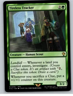 MTG - Tireless Tracker Commander: Final Fantasy Regular - Image 1