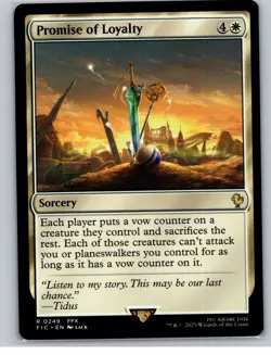 MTG - Promise of Loyalty Commander: Final Fantasy Regular - Image 1