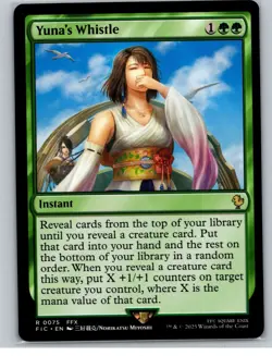 MTG - Yuna's Whistle Commander: Final Fantasy Regular - Image 1